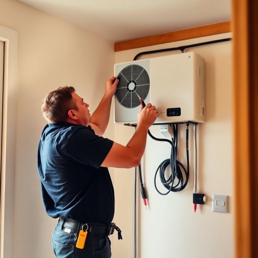 Home inverter installation