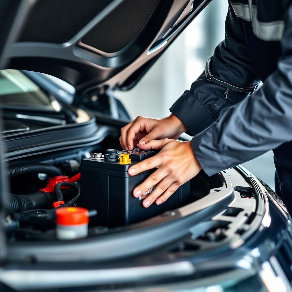 Vehicle battery replacement